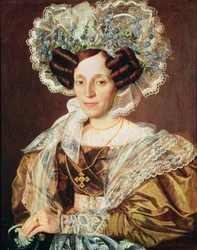 Portrait de Barbara Smetanova, mère de Federic Smetana